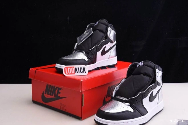 AIR CD0461-001 OG JORDAN HIGH SILVER WMNS 1 TOE 1013